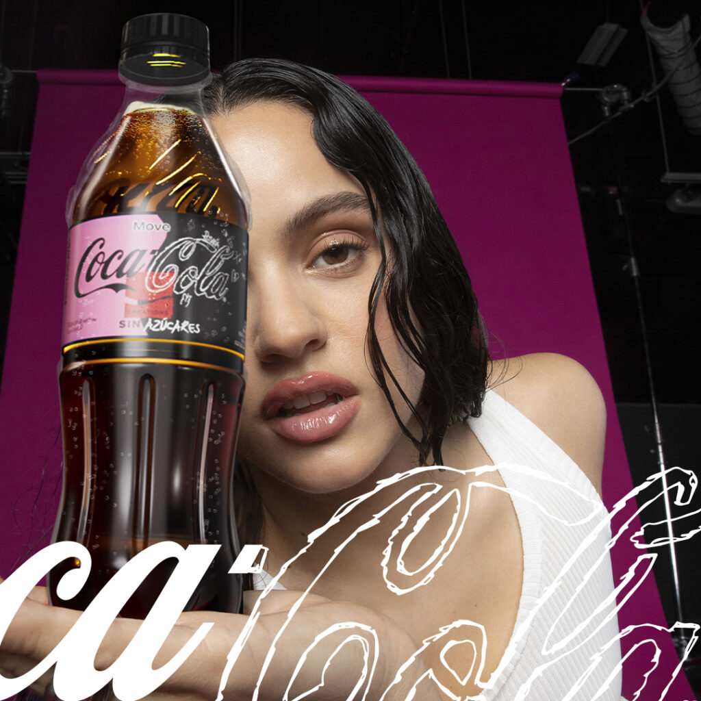 ROSALÍA Y COCACOLA PRESENTAN UNA EDICIÓN LIMITADA DE COCACOLA